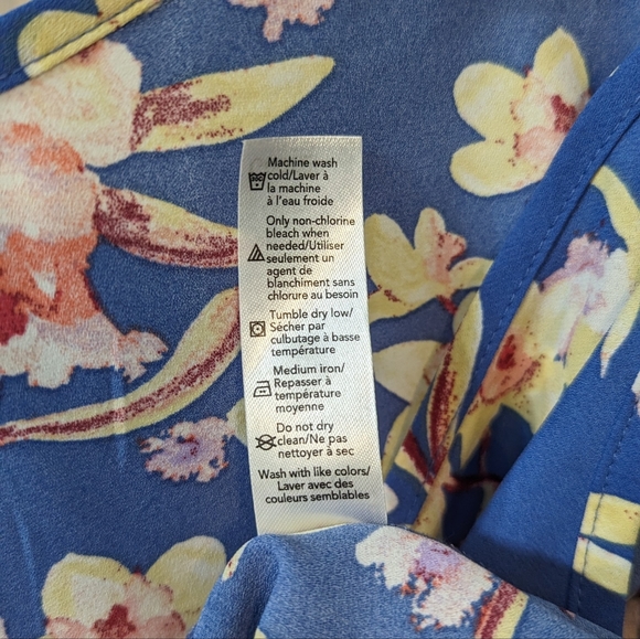 Floral Cami Blouse by George, XL - Picture 5 of 5